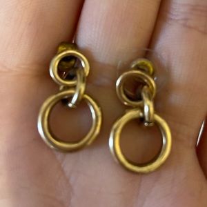Never Been Worn Free People Brass Earrings
